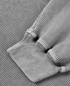 350 GSM 'Vintage Gray' Thermal Longsleeve(Copy Of 350 Gsm Vintage Gray Thermal Longsleeve) -Cozy Wear World THERMALVINTAGEGRAY3