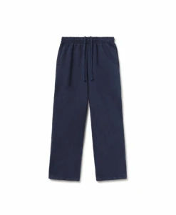 600 GSM 'Vintage Navy Blue' Straight-leg Pants(600 Gsm Vintage Navy Blue Straight Leg Pants)