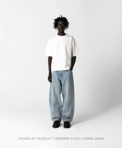 14oz 'Light Indigo' Denim Jeans(14oz Light Indigo Denim Jeans) -Cozy Wear World ZAKARIALIGHTINDIGO1 234e528d 0378 4b23 aa62 3debc0587bac