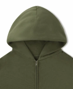 450 GSM ‘Olive’ Zipper(450 Gsm Olive Zipper) -Cozy Wear World ZIPPER450OLIVE3