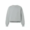 450 GSM 'Neutral Gray' Crewneck(450 Gsm Neutral Gray Crewneck) -Cozy Wear World neutralgray