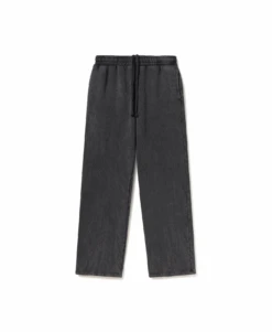 450 GSM 'Vintage Black' Straight-leg Pants(450 Gsm Vintage Black Straight Leg Pants)